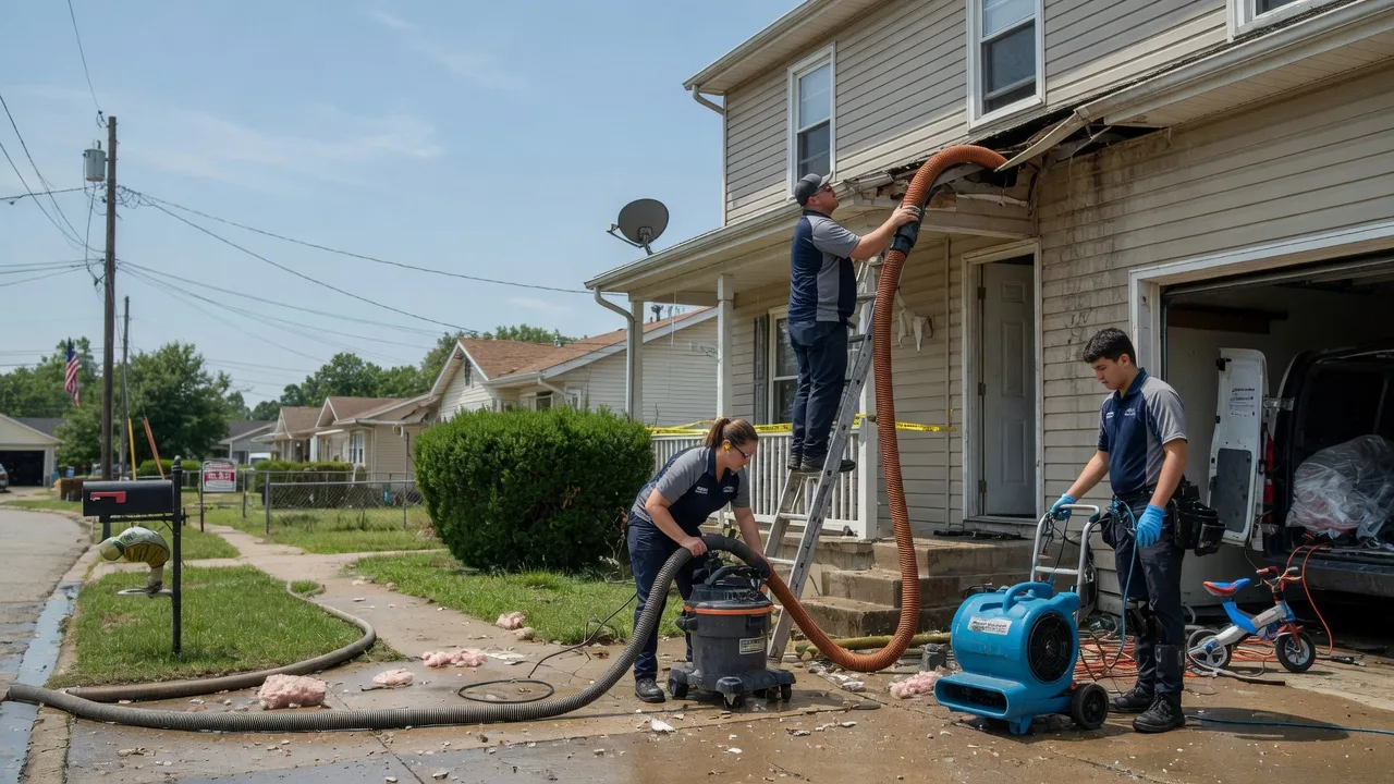 Water Damage Restoration in Centerport, PA near me